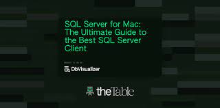 sql server for mac explore the best