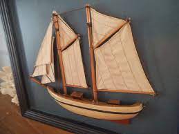 Vintage Sail Boat Schooner 3d Wall