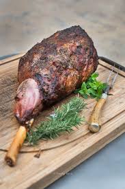 grilled leg of lamb with rosemary mint