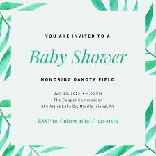 Customize 832 Baby Shower Invitation Templates Online Canva