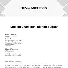 reference letter templates exles