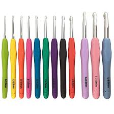 Best 12 Crochet Hook Set With Ergonomic Handles For Extreme Comfort Extra Long Crochet Hooks Perfect For Arthritic Hands Smooth Needles For