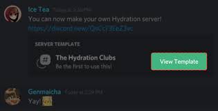 · select server configuration from the menu on the left. Server Templates Discord