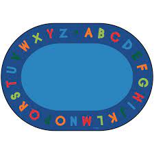 alphabet circle time clroom rug