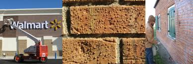 A Tech Masonry Brick Sealer Applied