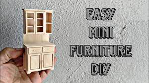 easy miniature furniture from popsicle