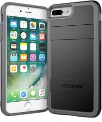 Pelican Iphone 7 Plus Case Black Light Gray Iphone 7