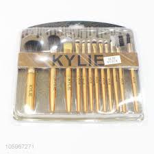 best 12pcs gold makeup brush set