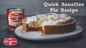 easy banoffee pie recipe carnation