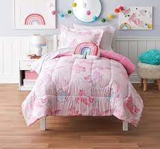 Mainstays Kids Pink Unicorn Bed In A