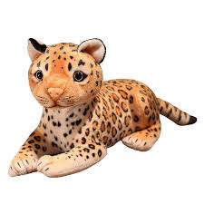 simulation baby leopard plush toy