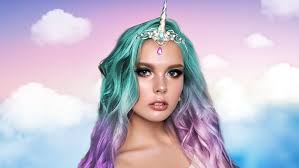 5 y glam unicorn makeup looks