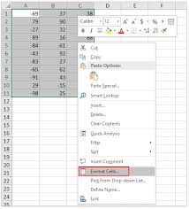 how to only show positive numbers in excel