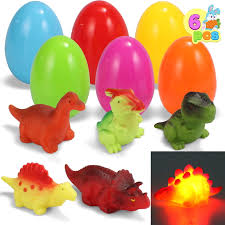 joyin 6 pcs pre filled easter eggs with