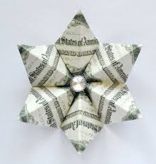 A bit of bling for your finger! Money Star Origami Dollar Tutorial Diy Christmas Decoration Idea Youtube Christmas Origami Cute766
