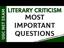 literary criticism for ugc net exam
