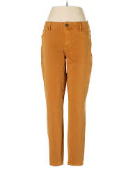 Details About Maurices Women Gold Jeggings Sm Tall