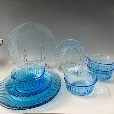 Forte Crisa Azure Blue Plates Bowls