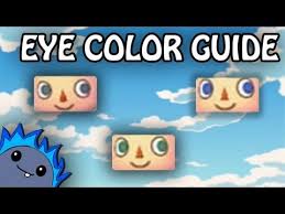 eye color guide crossing new