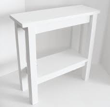 Side Table With Shelf End Table With