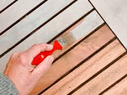 how to lighten stained wood