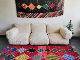 Moroccan Floor Cushion 3 Places Sofa