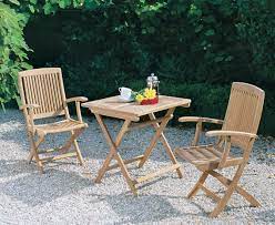 Rimini Patio Garden Folding Table And