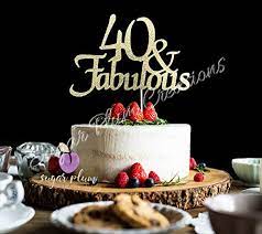 40 And Fabulous Cake gambar png