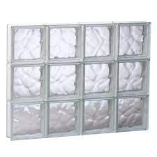 Non Vented Glass Block Window