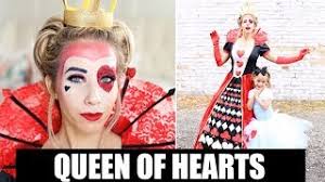 queen of hearts makeup hair tutorial
