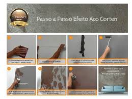 Revestimento efeito aço corten 2,5l elegance ibratin. Efeito Aco Corten Cor Ferrugem 2 5lt Primer 2 5lt Ibratin Bazar Brasil Net