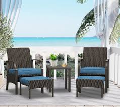 Weather Resistant Wicker Outdoor Chairs