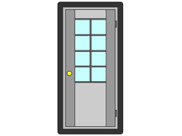 Free Vectors Cool Door Icon
