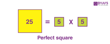 perfect squares definition list