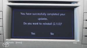 how to update toyota entune system