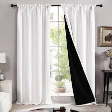 deconovo 100 blackout curtains 84 inch