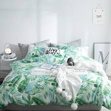 modern chic green and white tropical