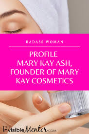 mary kay ash founder of mary kay cosmetics