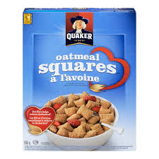 quaker oatmeal squares original cereal