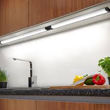 Albrillo Dimmable Under Counter Lights For Kitchen Under Cabinet Led Lighting Pack Of 3 Daylight Nature