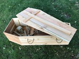 halloween coffin plans diy wood plan