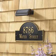 Personalized Address Plaque Arched
