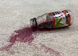 how to clean juice stains from carpet