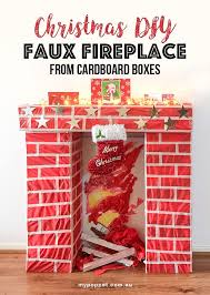 Make A Faux Fireplace For