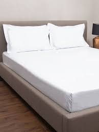 300 Tc White 100 Cotton Queen Size Bed