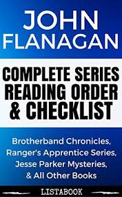 Or will past tensions spell doom for all? John Flanagan Series Reading Order Checklist Series List In Order Brotherband Chronicles Ranger S Apprentice Series Jesse Parker Mysteries By Listabook