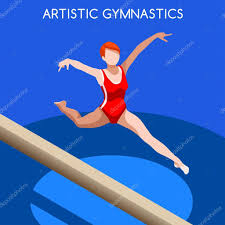 artistic gymnastics balance beam summer