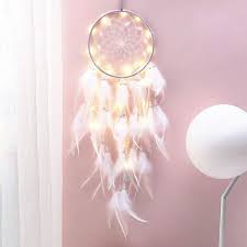 Bohemian Decor Led Dream Catcher Girl