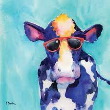 Cow Wall Art Prints Paintings