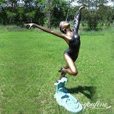 Ballerina Garden Statue Dancing Girl